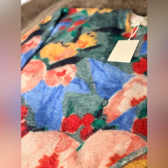 ❗️Sold❗️ NWT - Sezane Delphe sweater - multicolor - size S - Picture 8 of 12